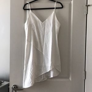 LF white linen sundress